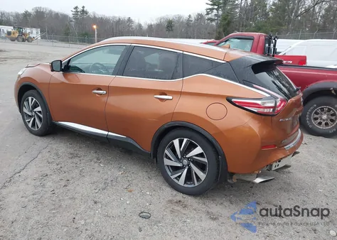 2015 Nissan Murano Platinum from USA, damaged, VIN 5N1AZ2MH4FN226099
